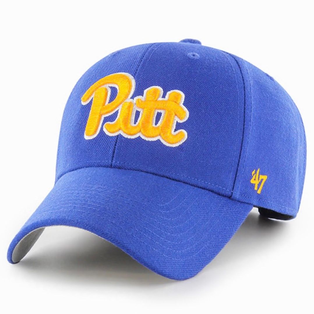 Pitt Panthers Men's Blue 47 Brand MVP Adjustable Hat
