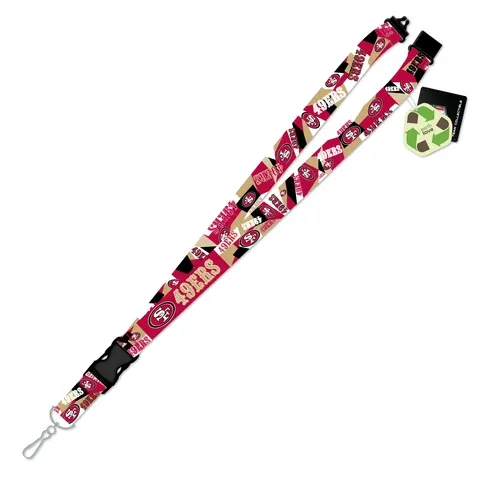 San Francisco 49ers Shattered 1" Lanyard