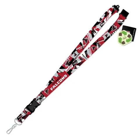 Atlanta Falcons Shattered 1" Lanyard