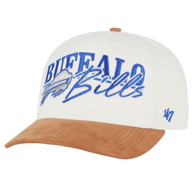 Buffalo Bills Men's White Historic Scribe Line 47 Hitch Adjustable Hat Buffalo Bills Men's White Historic Scribe Line 47 Hitch Adjustable Hat