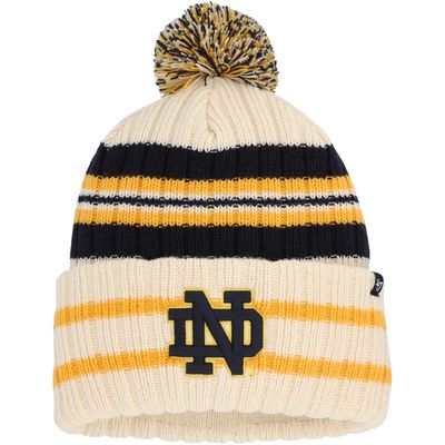 Notre Dame Fighting Irish Men’s Hone 47 Bering Cuffed Pom Knit Hat Notre Dame Fighting Irish Men’s Hone 47 Bering Cuffed Pom Knit Hat