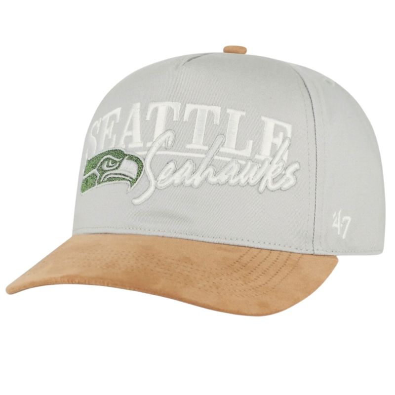 Seattle Seahawks Men's Gray Historic Scribe Line 47 Hitch Adjustable Hat Seattle Seahawks Men's Gray Historic Scribe Line 47 Hitch Adjustable Hat