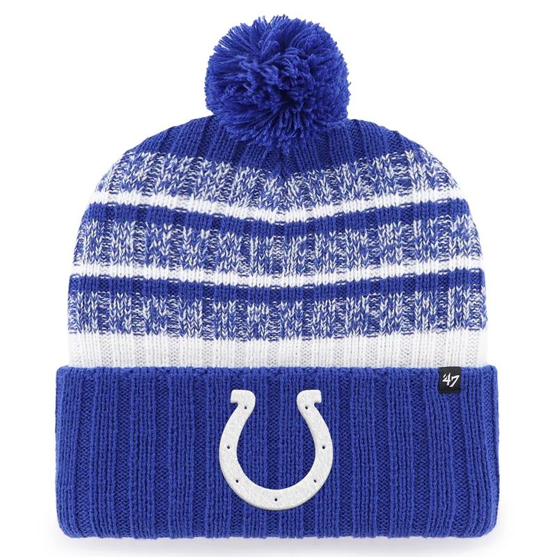 Indianapolis Colts Men's 47 Tavern Cuffed Pom Knit Hat Indianapolis Colts Men's 47 Tavern Cuffed Pom Knit Hat