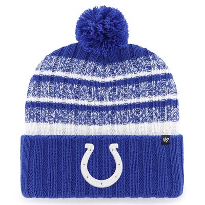 Indianapolis Colts Men's 47 Tavern Cuffed Pom Knit Hat Indianapolis Colts Men's 47 Tavern Cuffed Pom Knit Hat