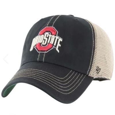 Ohio State Buckeyes Men’s Black 47 Trawler Clean Up Adjustable Hat Ohio State Buckeyes Men’s Black 47 Trawler Clean Up Adjustable Hat