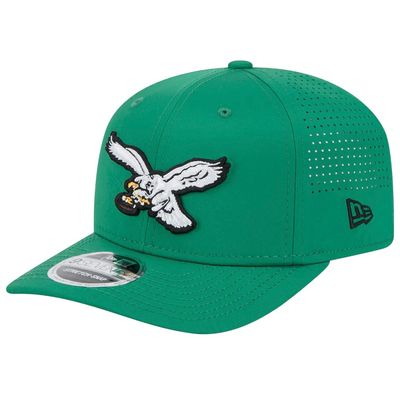 Philadelphia Eagles Men's Kelly Green New Era Adventure Perform 9SEVENTY Adjustable Hat Philadelphia Eagles Men's Kelly Green New Era Adventure Perform 9SEVENTY Adjustable Hat