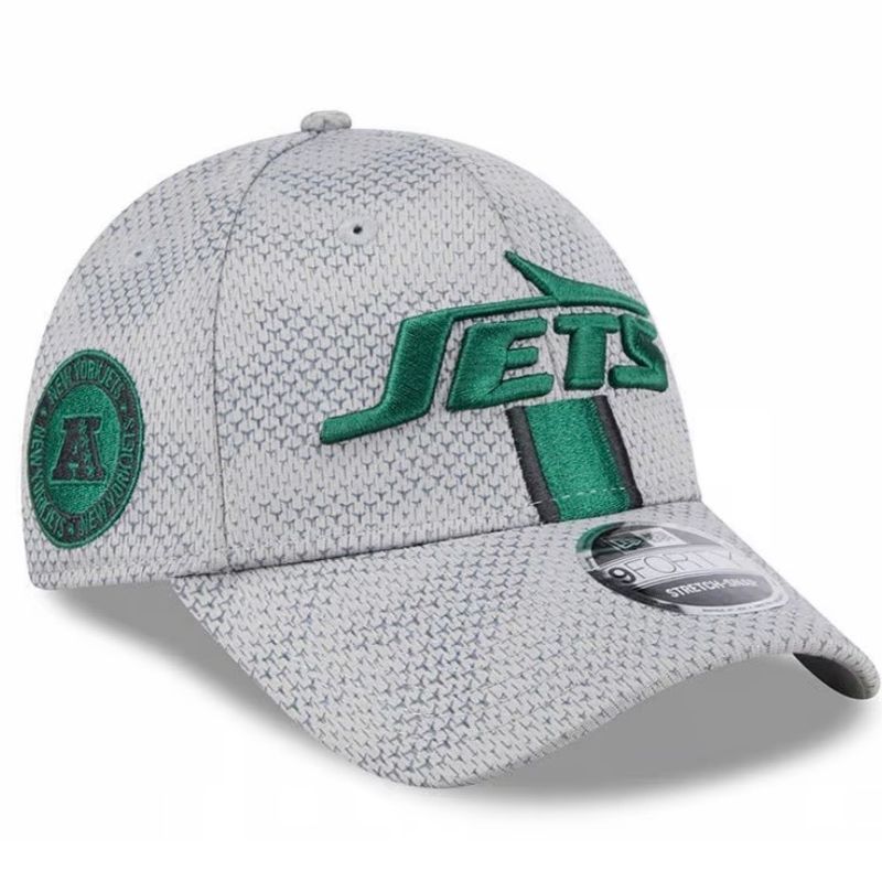 New York Jets Men’s Gray New Era 9Forty Sideline Adjustable Hat New York Jets Men’s Gray New Era 9Forty Sideline Adjustable Hat