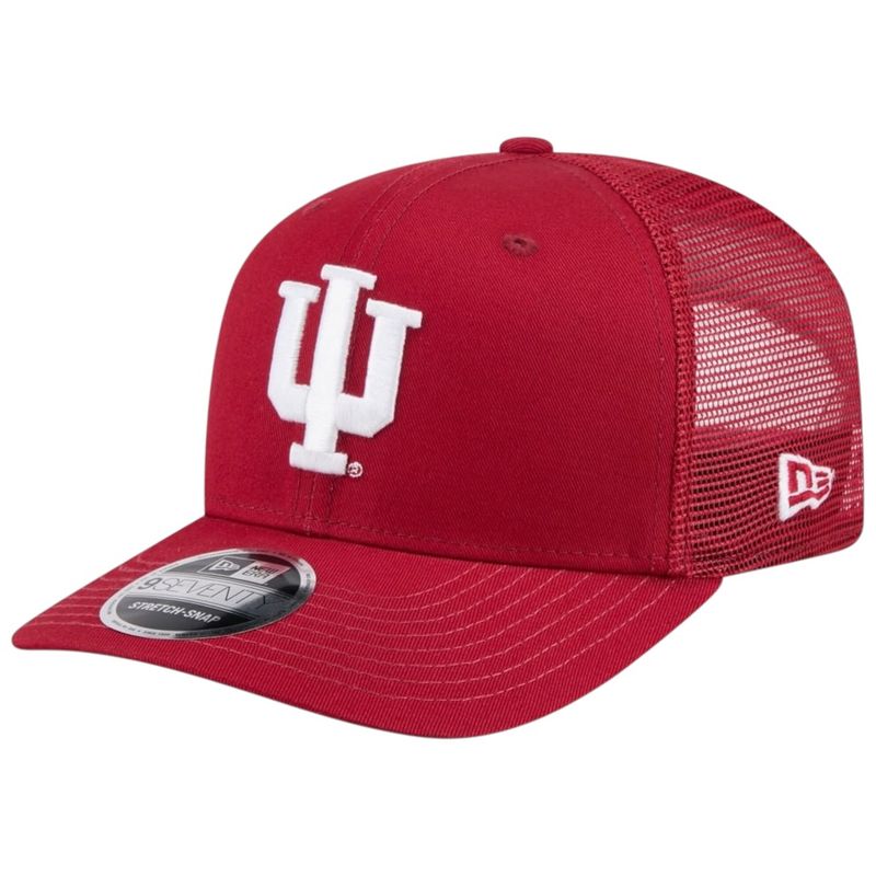 Indiana Hoosiers Men's Red New Era NCAA Stretch 9Seventy Adjustable Hat