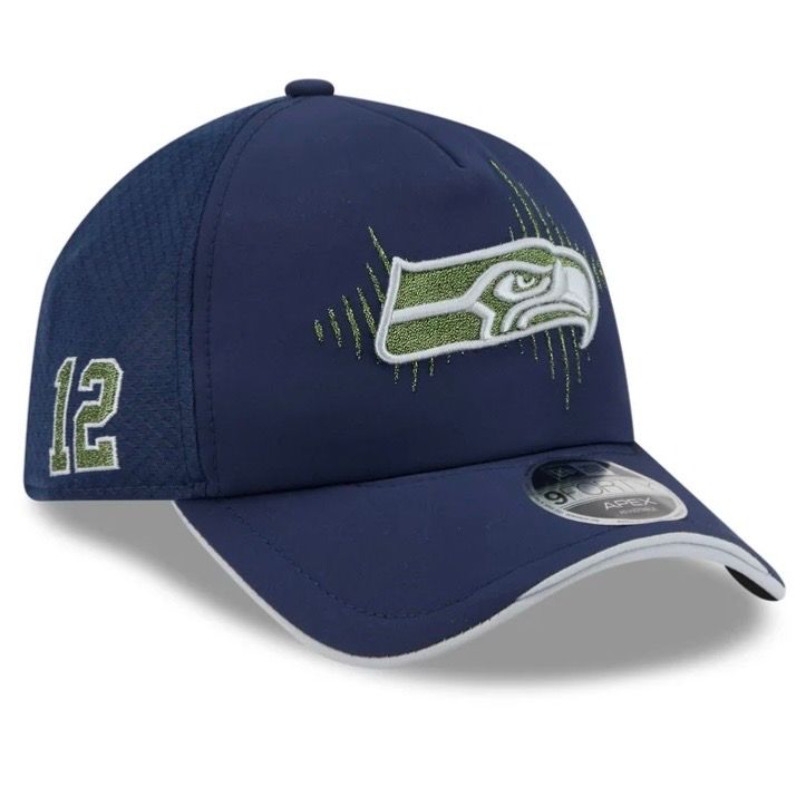 Seattle Seahawks Men’s Navy New Era Apex 9FORTY Adjustable Hat Seattle Seahawks Men’s Navy New Era Apex 9FORTY Adjustable Hat