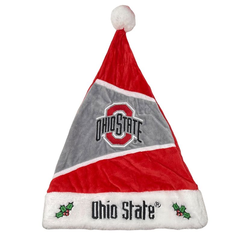 Ohio State Buckeyes Santa Hat