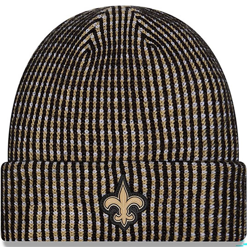 New Orleans Saints Men's 2026 New Era Sideline Cuffed Knit Hat New Orleans Saints Men's 2026 New Era Sideline Cuffed Knit Hat