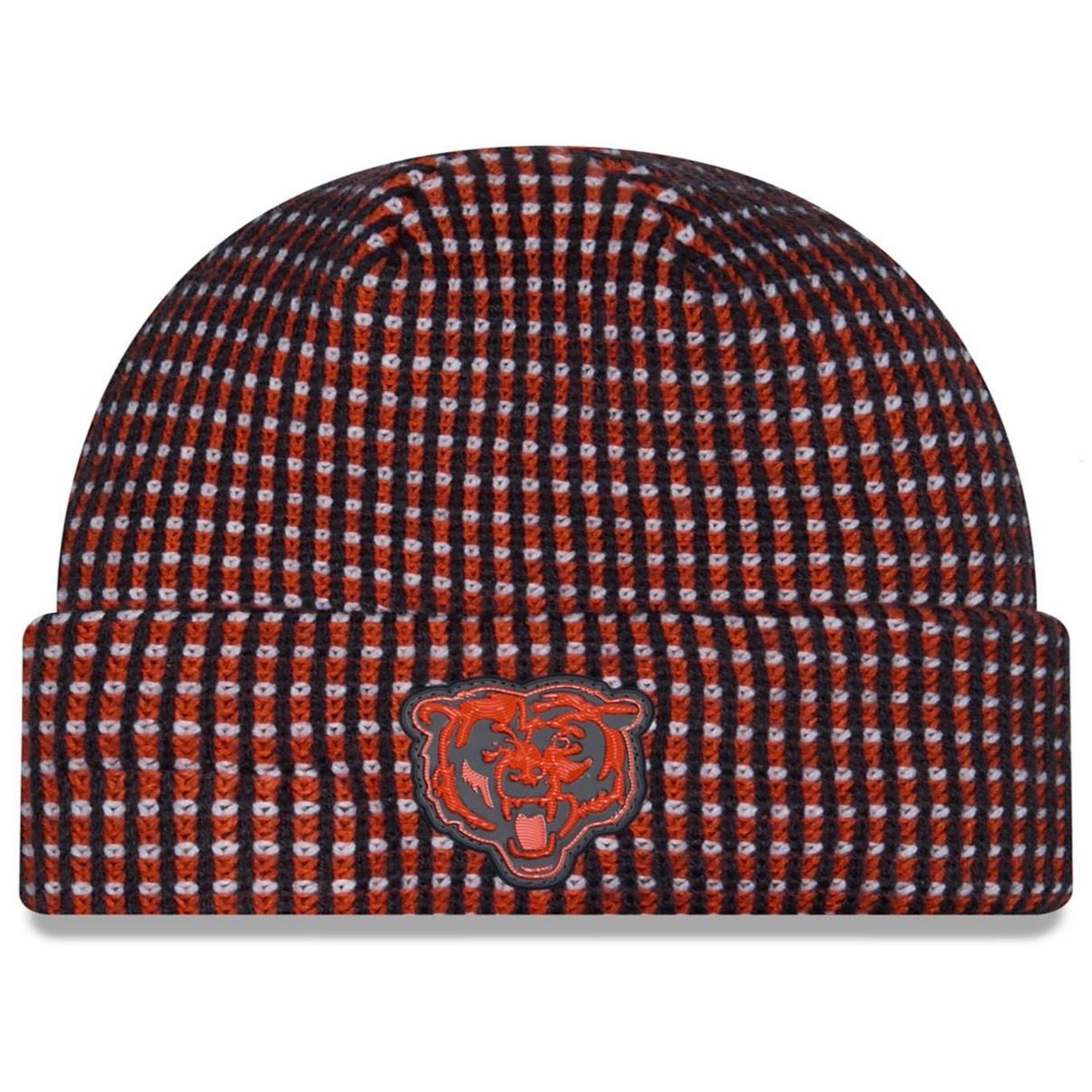 Chicago Bears Men's 2026 New Era Sideline Cuffed Knit Hat