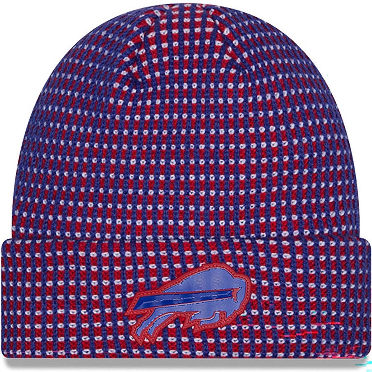 Buffalo Bills Men's Blue 2026 New Era Sideline Cuffed Knit Hat Buffalo Bills Men's Blue 2026 New Era Sideline Cuffed Knit Hat
