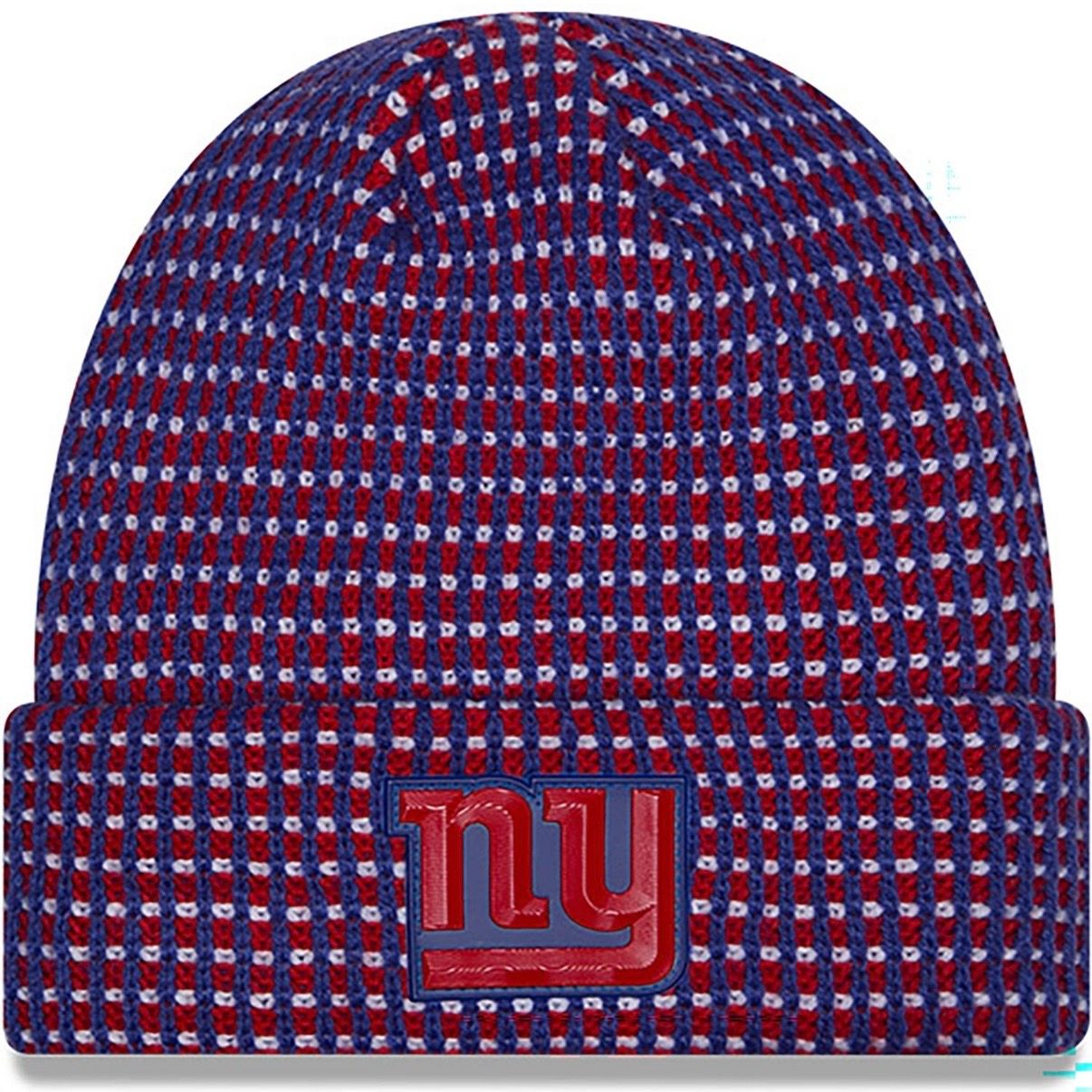 New York Giants Men's Blue 2026 New Era Sideline Cuffed Knit Hat New York Giants Men's Blue 2026 New Era Sideline Cuffed Knit Hat