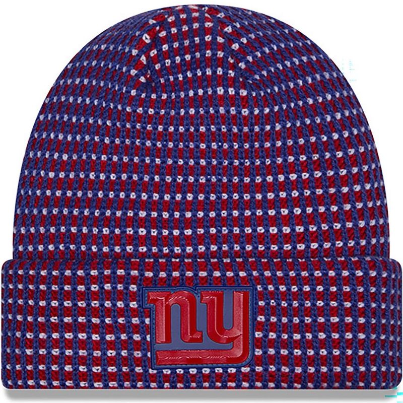 New York Giants Men's Blue 2026 New Era Sideline Cuffed Knit Hat New York Giants Men's Blue 2026 New Era Sideline Cuffed Knit Hat