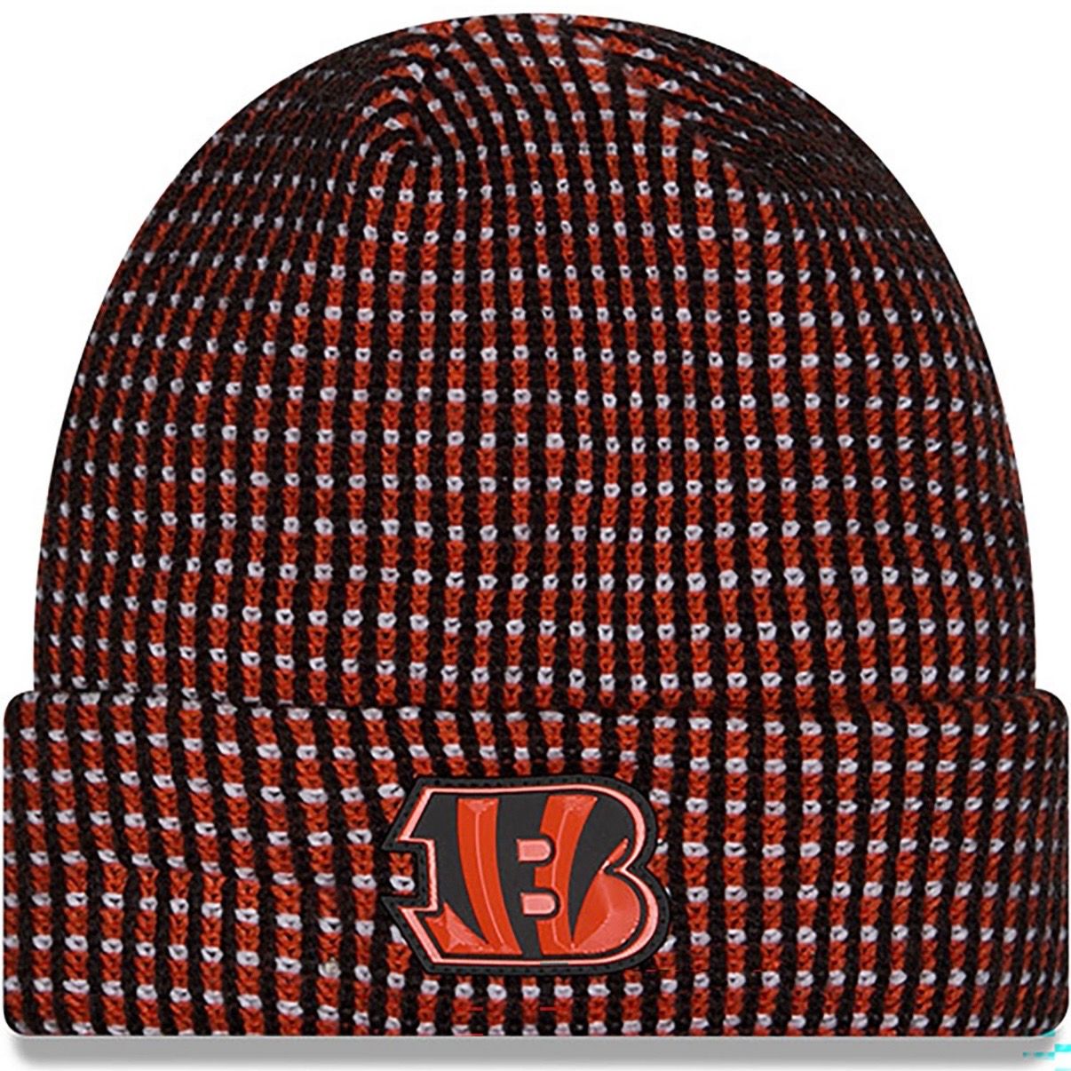 Cincinnati Bengals Men's 2026 New Era Sideline Cuffed Knit Hat Cincinnati Bengals Men's 2026 New Era Sideline Cuffed Knit Hat