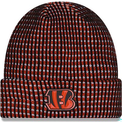 Cincinnati Bengals Men's 2026 New Era Sideline Cuffed Knit Hat Cincinnati Bengals Men's 2026 New Era Sideline Cuffed Knit Hat