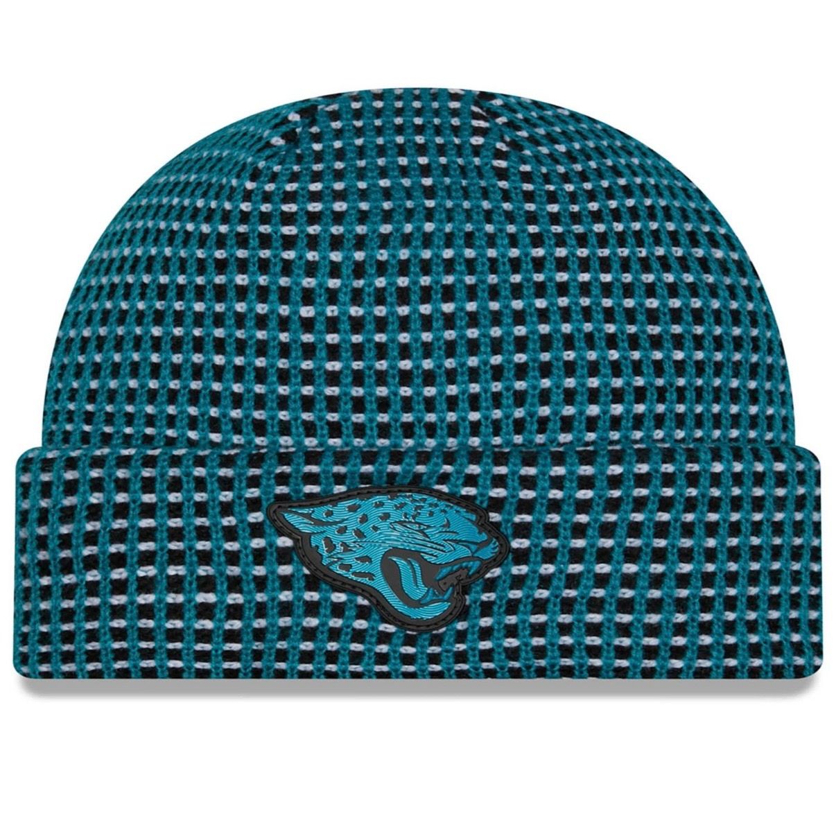 Jacksonville Jaguars Men's 2026 New Era Sideline Cuffed Knit Hat Jacksonville Jaguars Men's 2026 New Era Sideline Cuffed Knit Hat