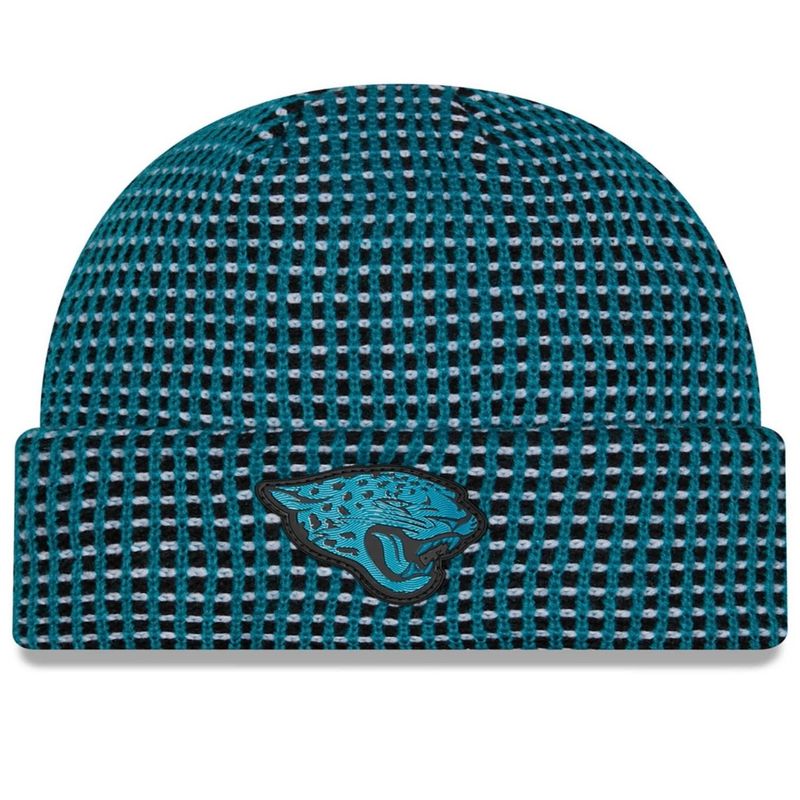Jacksonville Jaguars Men's 2026 New Era Sideline Cuffed Knit Hat Jacksonville Jaguars Men's 2026 New Era Sideline Cuffed Knit Hat