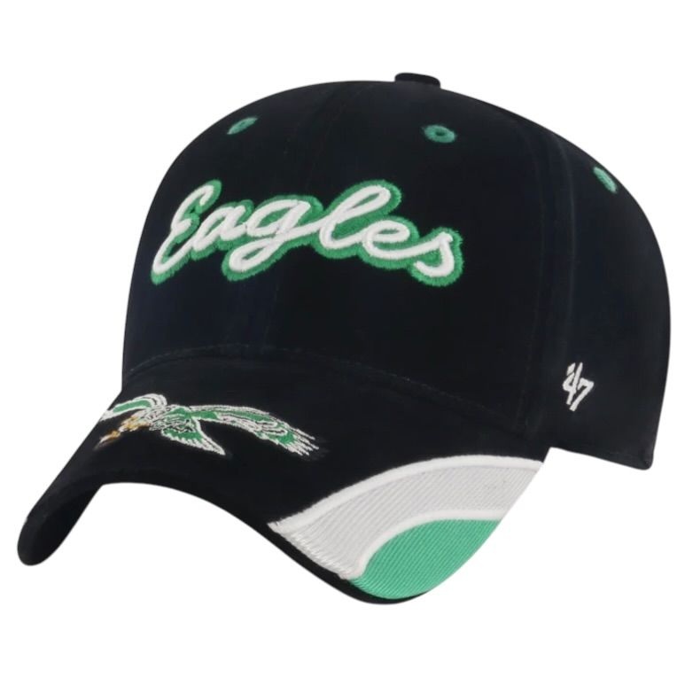 Philadelphia Eagles Women’s Historic 47 MVP Velvet Denim Script Hat Philadelphia Eagles Women’s Historic 47 MVP Velvet Denim Script Hat