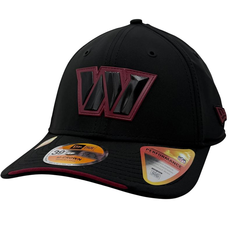 Washington Commanders Men’s Black New Era 2026 Sideline 39THIRTY M-Crown Flex Hat Washington Commanders Men’s Black New Era 2026 Sideline 39THIRTY M-Crown Flex Hat