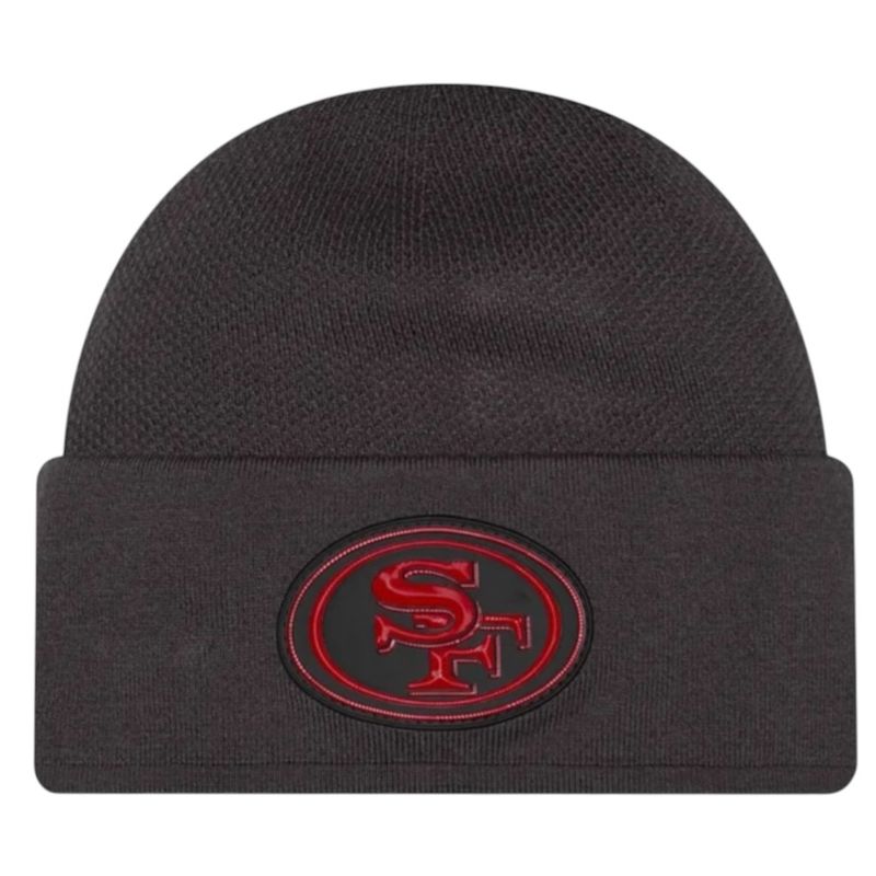 San Francisco 49ers 2026 Sideline Cold Weather Skully Knit Hat San Francisco 49ers 2026 Sideline Cold Weather Skully Knit Hat