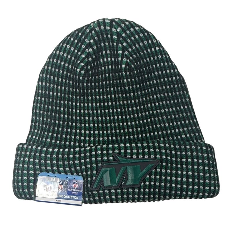 New York Jets Men's 2026 New Era Sideline Cuffed Knit Hat New York Jets Men's 2026 New Era Sideline Cuffed Knit Hat