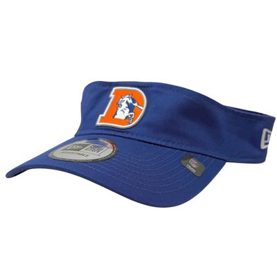 Denver Broncos Men’s Historic New Era Main Adjustable Visor Denver Broncos Men’s Historic New Era Main Adjustable Visor