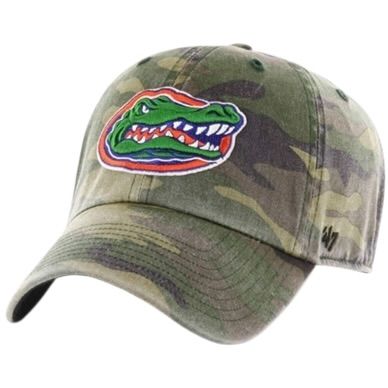 Florida Gators Men’s Camo 47 Brand Clean Up Adjustable Hat Florida Gators Men’s Camo 47 Brand Clean Up Adjustable Hat