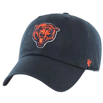 Chicago Bears Youth Navy 47 Brand Clean Up Adjustable Hat Chicago Bears Youth Navy 47 Brand Clean Up Adjustable Hat