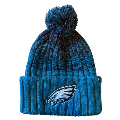 Philadelphia Eagles Youth 47 Cuffed Pom Knit Hat