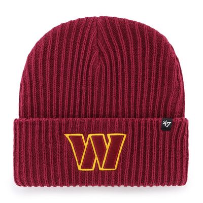 Washington Commanders Men’s Harbor 47 Cuffed Knit Hat Washington Commanders Men’s Harbor 47 Cuffed Knit Hat