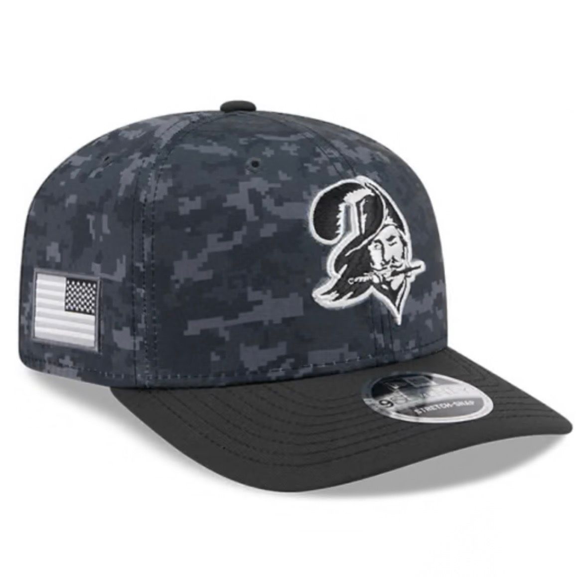 Tampa Bay Buccaneers Men's Historic Black New Era Salute to Service 9SEVENTY Adjustable Hat Tampa Bay Buccaneers Men's Historic Black New Era Salute to Service 9SEVENTY Adjustable Hat