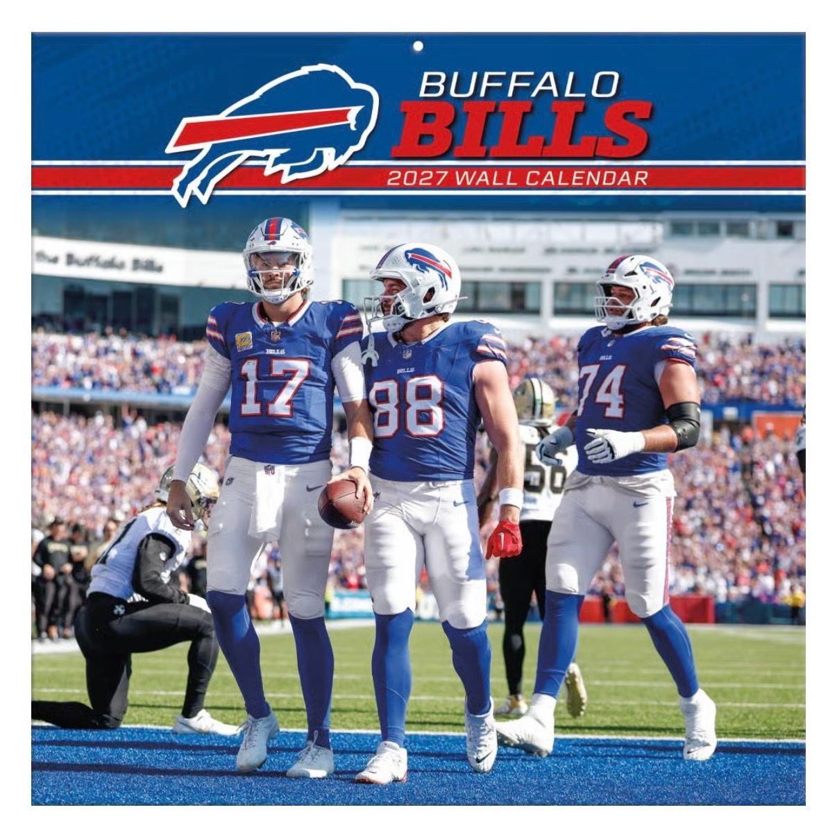 Buffalo Bills 12'' x 12'' 2027 Wall Calendar Buffalo Bills 12'' x 12'' 2027 Wall Calendar