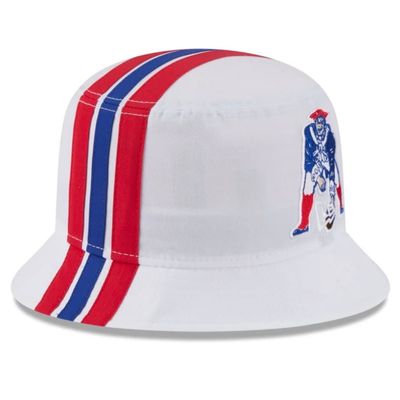 New England Patriots Men’s Historic New Era Helmet Bucket Hat New England Patriots Men’s Historic New Era Helmet Bucket Hat