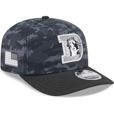 Denver Broncos Men's Historic Black New Era Salute to Service 9SEVENTY Adjustable Hat Denver Broncos Men's Historic Black New Era Salute to Service 9SEVENTY Adjustable Hat