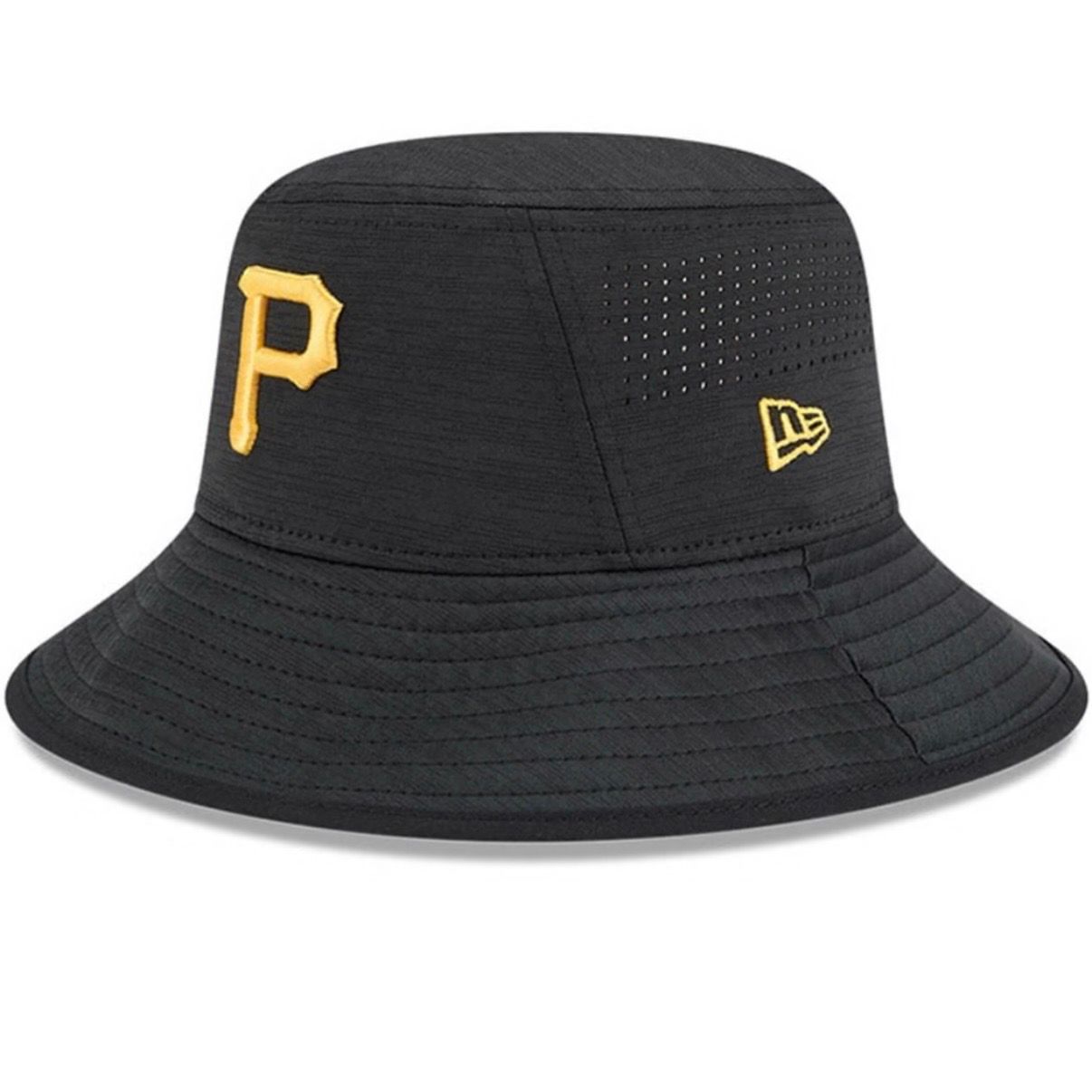 Pittsburgh Pirates Men's Black Digi New Era Bucket Hat Pittsburgh Pirates Men's Black Digi New Era Bucket Hat