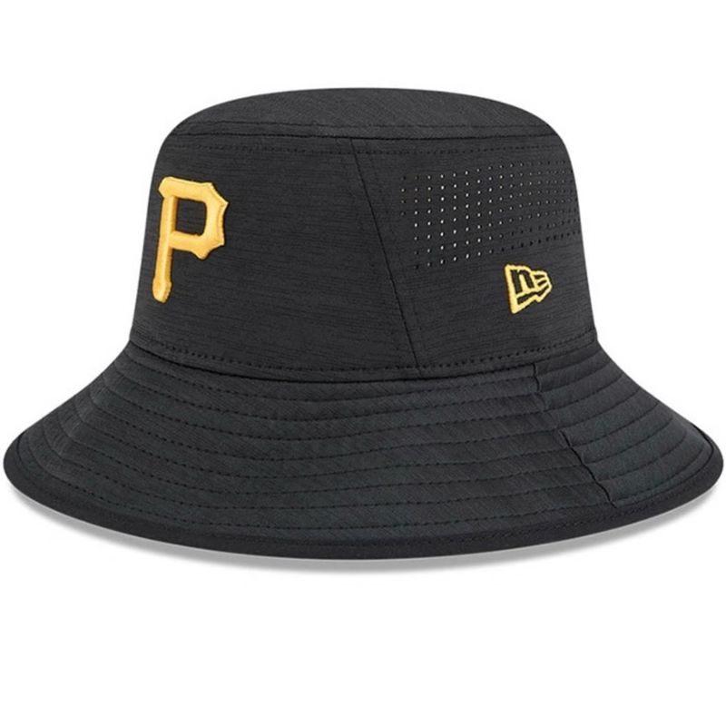 Pittsburgh Pirates Men's Black Digi New Era Bucket Hat Pittsburgh Pirates Men's Black Digi New Era Bucket Hat