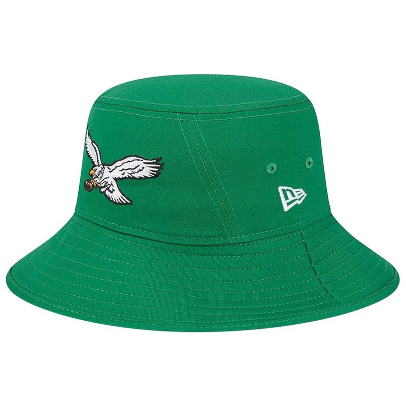 Philadelphia Eagles Men's Kelly Green Main Bucket Hat Philadelphia Eagles Men's Kelly Green Main Bucket Hat
