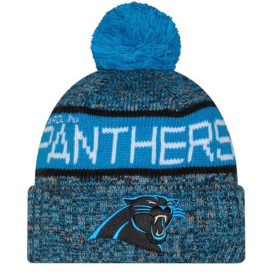 Carolina Panthers Men’s New Era Tri-Color Knit Pom Hat