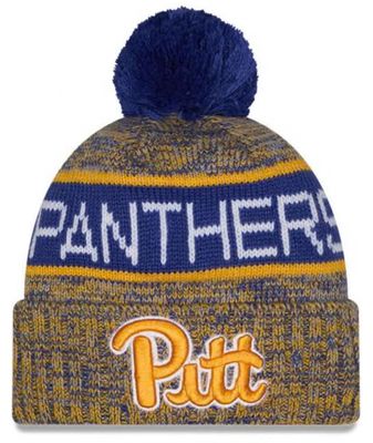Pitt Panthers Men’s New Era Tri-Color Knit Pom Hat