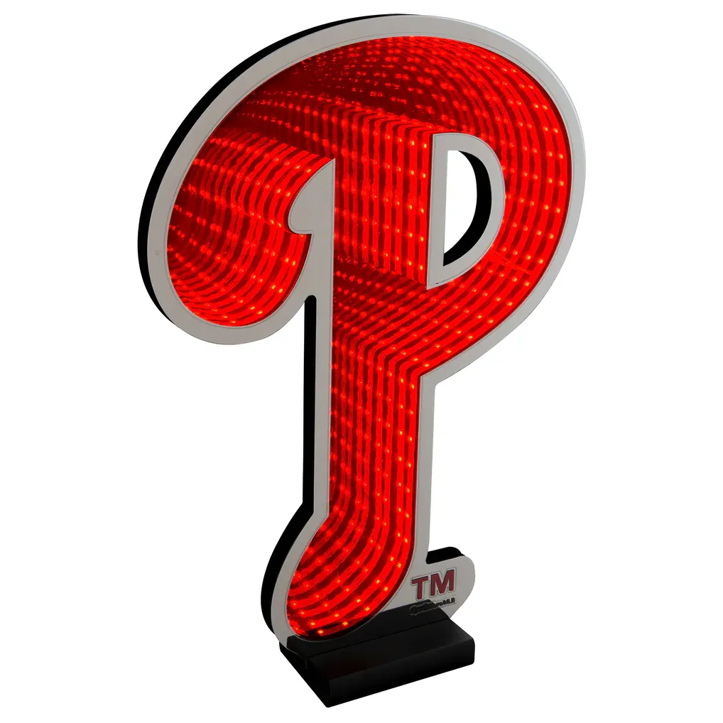 Philadelphia Phillies LED Infinity Logo Light Philadelphia Phillies LED Infinity Logo Light
