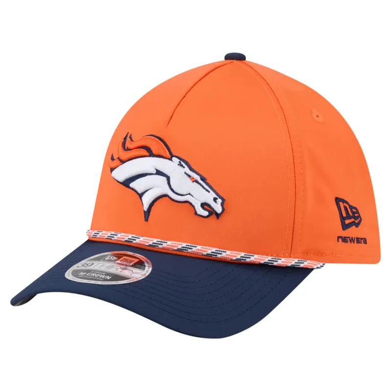 Denver Broncos Men’s New Era A-Frame Rope 39Thirty Fitted Hat Denver Broncos Men’s New Era A-Frame Rope 39Thirty Fitted Hat