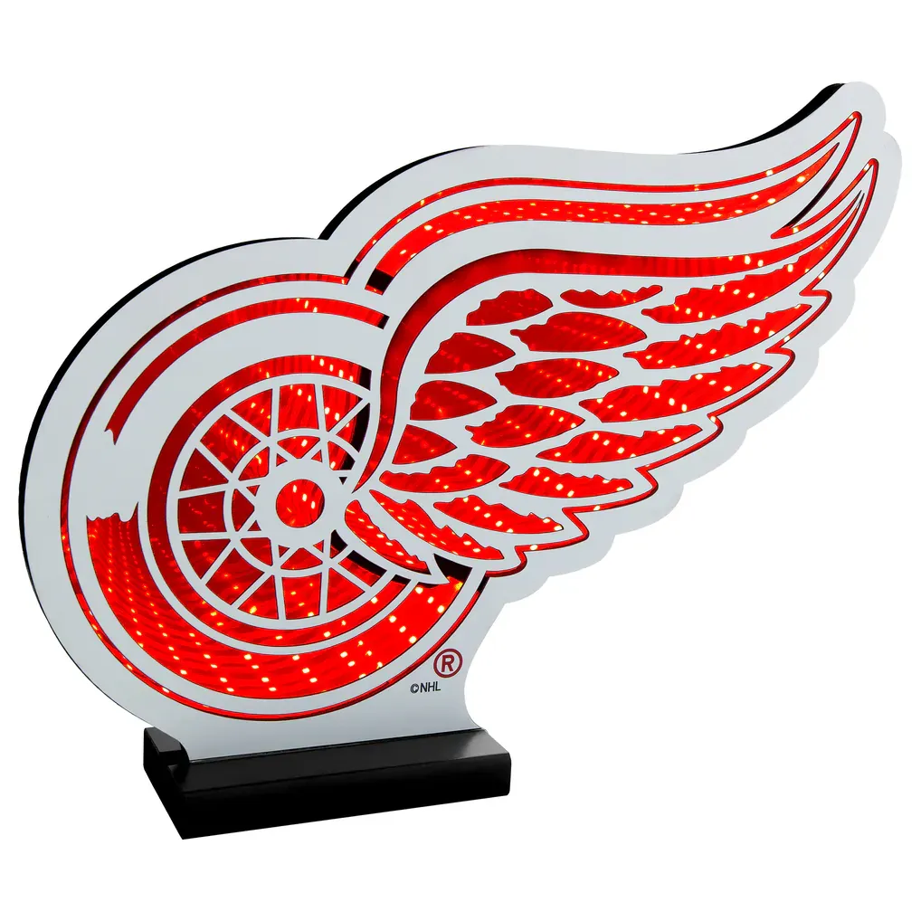 Detroit Red Wings LED Infinity Logo Light Detroit Red Wings LED Infinity Logo Light