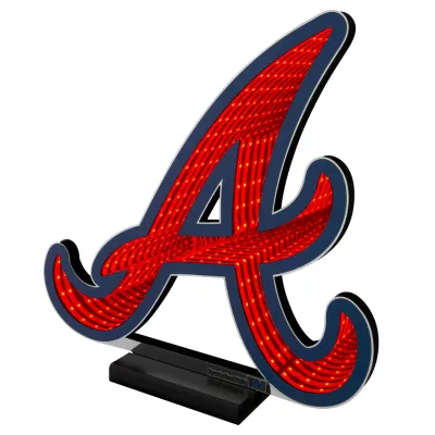Atlanta Braves LED Infinity Logo Light Atlanta Braves LED Infinity Logo Light