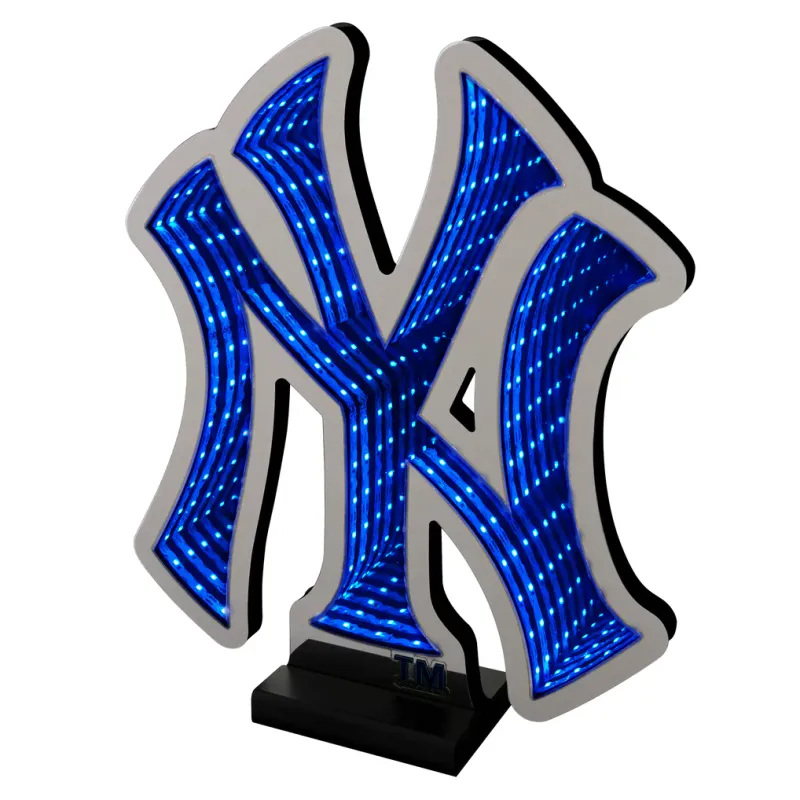 New York Yankees LED Infinity Logo Light New York Yankees LED Infinity Logo Light