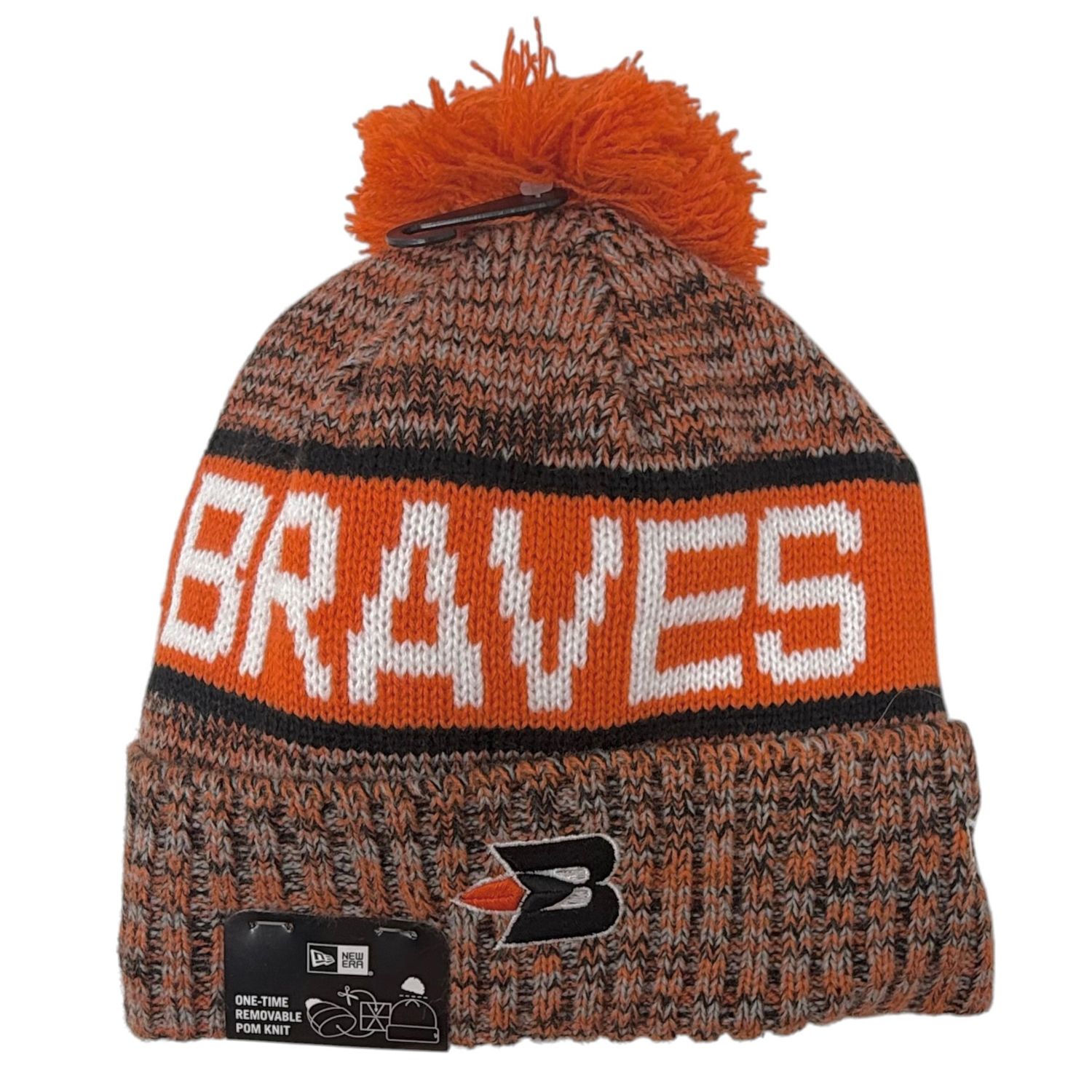Buffalo Braves Men’s New Era Tri-Color Knit Pom Hat