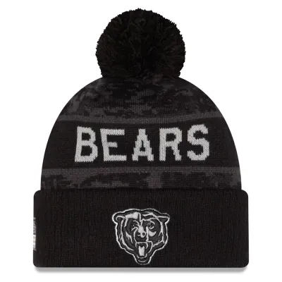 Chicago Bears Men’s NFL Salute to Service Cuffed Pom Knit Hat Chicago Bears Men’s NFL Salute to Service Cuffed Pom Knit Hat