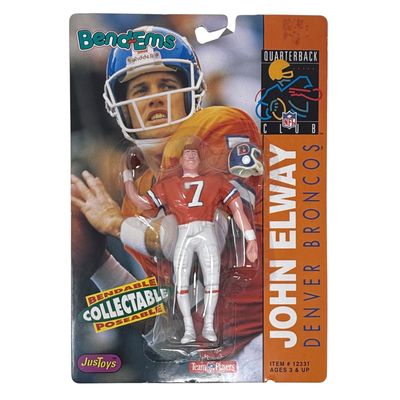 Denver Broncos John Elway NFL Quarterback Club 5" Bend-Ems Figure