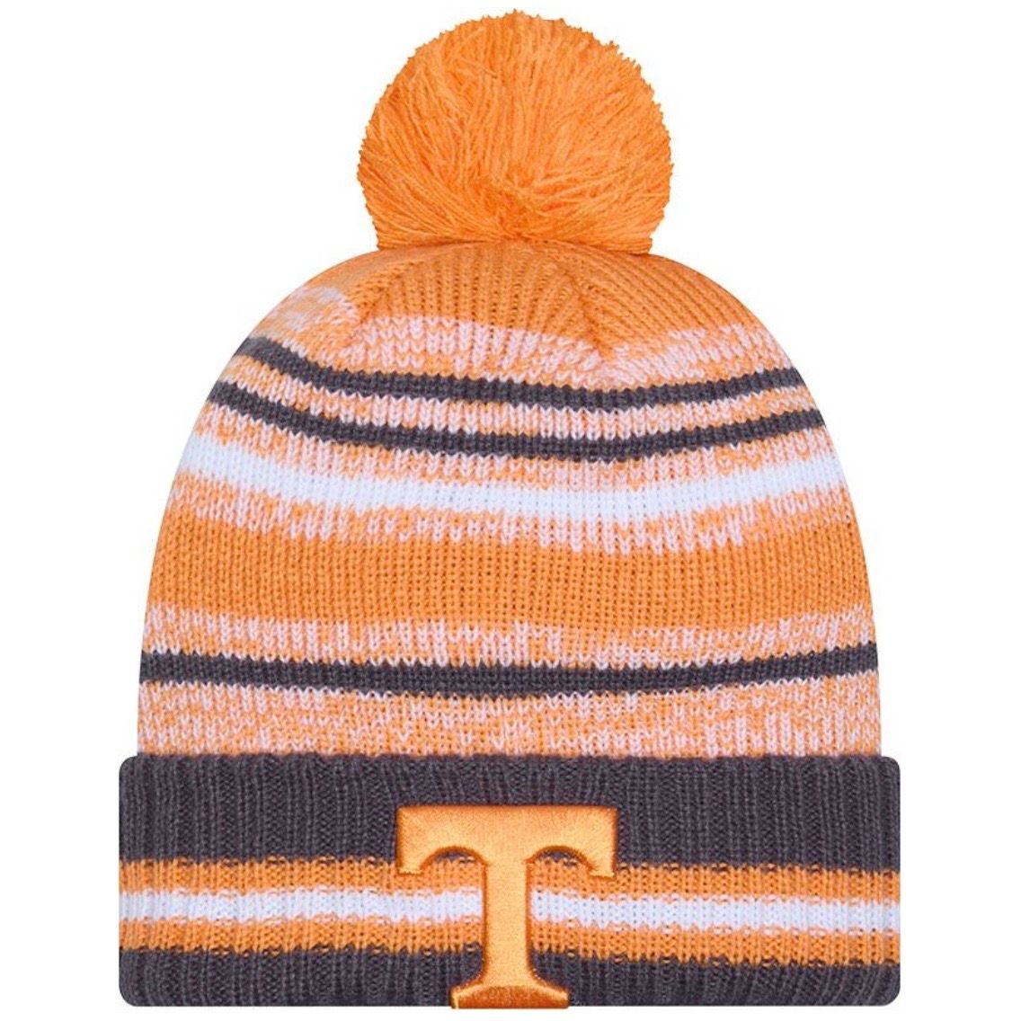 Tennessee Volunteers Men’s Cheer New Era Cuffed Pom Knit Hat Tennessee Volunteers Men’s Cheer New Era Cuffed Pom Knit Hat
